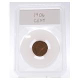 1906 Indian cent