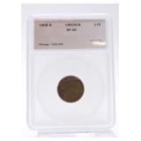 1909-S Lincoln cent SEGS XF40