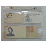 Lot of 18 Civil War patriotic envelopes