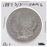 1887-S/S Morgan dollar, BU, VAM2