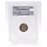 1978-S Roosevelt dime PCGS MS69DCAM