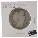 1893-S Barber half