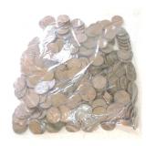 Lot of 360 Lincoln wheat cents