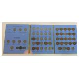 Indian cent album 1856-1909, 29 coins