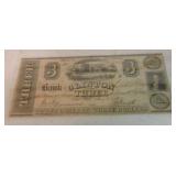 1837 $3 Bank of Clinton, Michigan