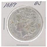 1889 Morgan dollar, BU