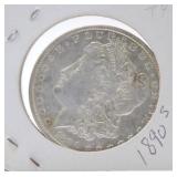 1890-S Morgan dollar
