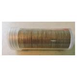 Roll of 40 silver quarters