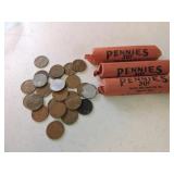 Lot of 175 Lincoln wheat cents