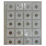 Page of 20 Mercury dimes
