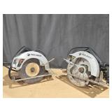 2 B& D Skil Saw, 2 1/8 HP