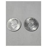 1971 & 1976 Ike Dollars
