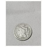 1866 3 Cent Nickel