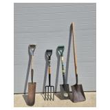 Shovels, Mulch Fork