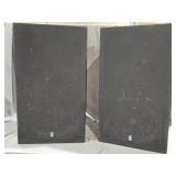 Yamaha Speakers, Ht: 22.5", L:13", W: 12.5"