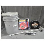 Bucket, Trimmer Line, Transfer Pump, Cleaning