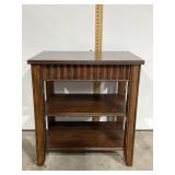 Wooden End Table