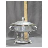 Pyrex Clear Dish (1 1/2 Qt), Vintage Hammered