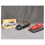 Mercedes Benz 500 SL, Mustang Mach III, Ferrari