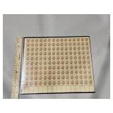 1 sheet 13 cent Indian Head Penny Stamps (150),