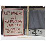 Metal signs
