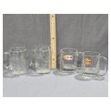 A & W Rootbeer Mugs, RARE VINTAGE ANHEUSER BUSCH