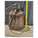 Red Oil Safety Can