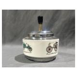 Automobile Ceramic Musical Ash Tray