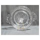 Antique 1880 Victorian Bread Tray