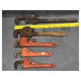 Pipe Wrenches From 18" to 8"