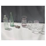 Coca-Cola Lot: Bottles,  Glasses,  Bottle Opener