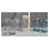 1 1/2 Qt. Jar, 2 Qt. Ball Jars, 2 Economy and 1