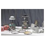 Coleman Lantern pieces, reflectors