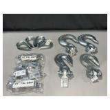 (2) Hook 1/2ï¿½ clevis slip (2) 1/2 clevis grab