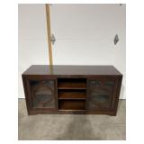 Wooden Hallway Cabinet w/ outlet built in