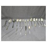Antique Silverware, See picture of the Backs of