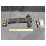 Hitch W/ a 2" and a 1 7/8 ball, 2" Ball, 2 Pins