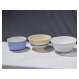 Stoneware Mixing Bowls