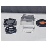 Conkin Chromofilter SA, Tiffen adapter ring &