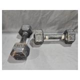 Pair of 10# Weights