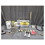Tac Visor, Oil Filter, Battery Post Cleaner,