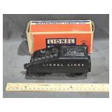 Lionel Electric Train, #1625T Black Tender