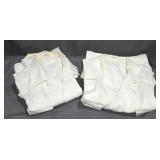 Military  Issued White Short Sleeve Dress Shirts,