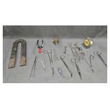 Tape Measure, Scissors, Tweezers, Tape Measure,