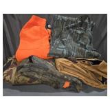 3 Pair of Bibs, (Walls, Brown, Like New)1 pair of