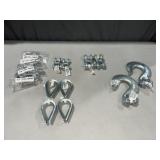 (8) 1/4ï¿½ CAL Grip (2) 3/8ï¿½ double clevis (2)