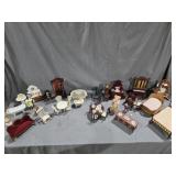 Victorian Doll House / Miniature Furniture, each