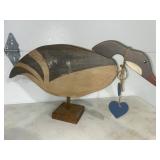 Wooden duck