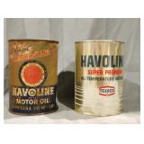 Havoline Special 10w30 & Super Premium Motor Oil