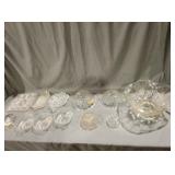 Cut glass next lot vintage